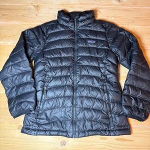 Patagonia Kids XL 14 Down Jacket Black Puffer Coat 68245